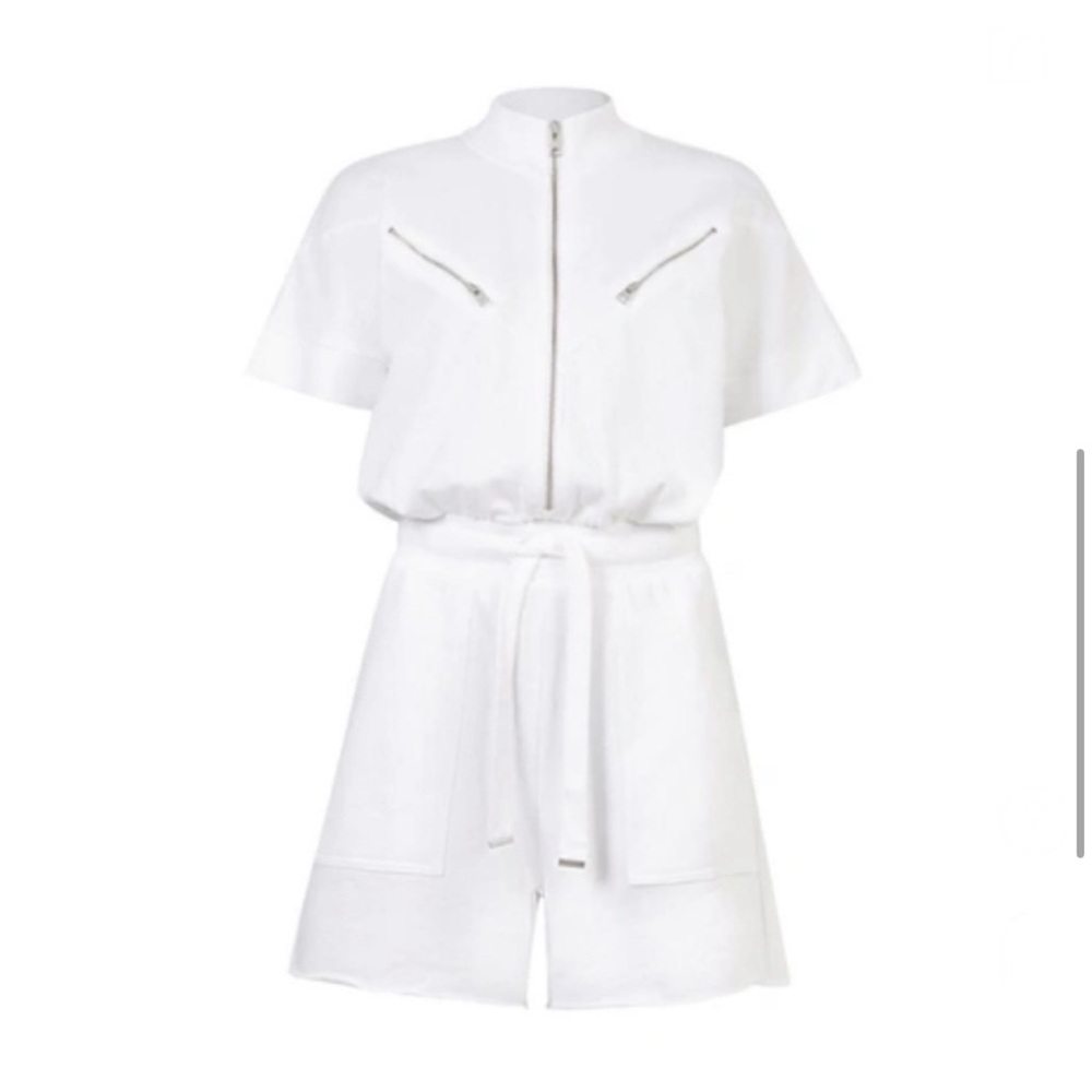 All Saints White Jumpsuit - Picture 6 of 11